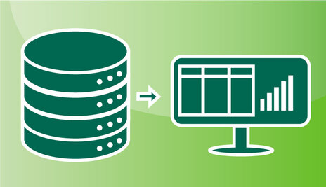 Piktogramm zum Thema Datenbanken