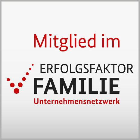 Logo "Mitglied im Erfolgsfaktor Familie Unternehmensnetzwerk"